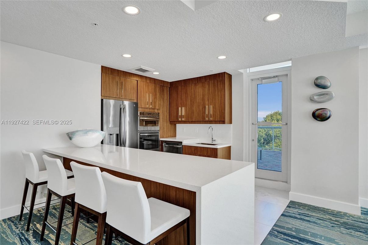 Interior, Kitchen, Recessed Lighting, Stainless Steel Appliances
