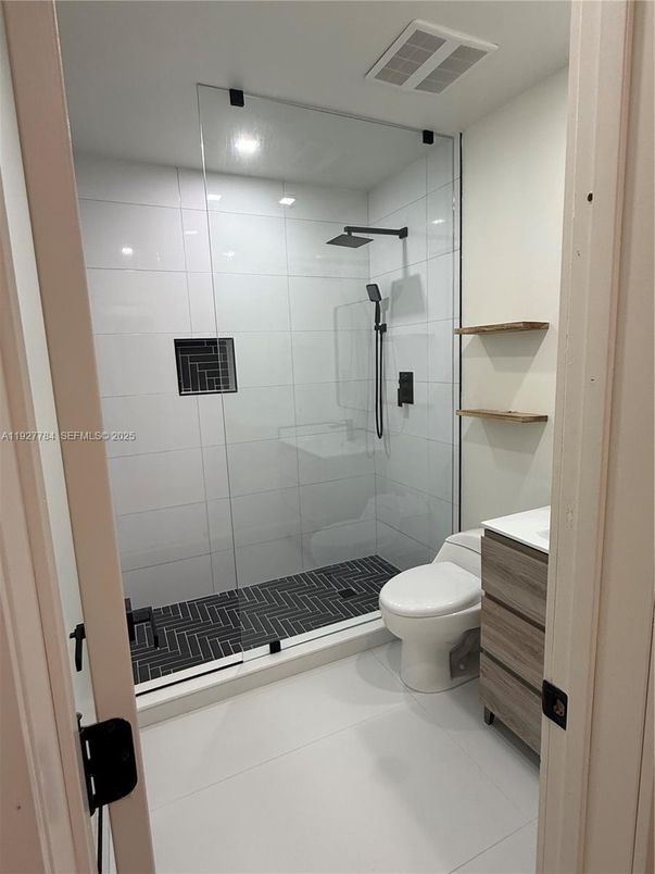 Bathroom, Glass Shower, Interior