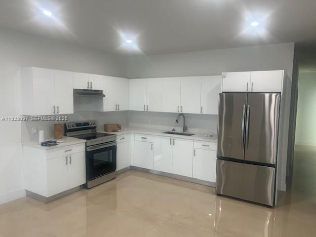 Interior, Kitchen, Recessed Lighting, Stainless Steel Appliances