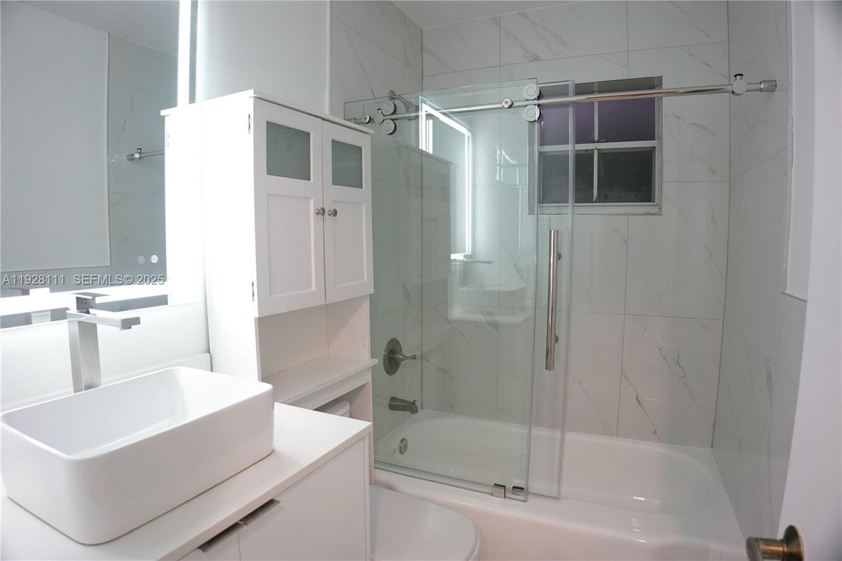 Bathroom, Glass Shower, Interior, Marble Walls