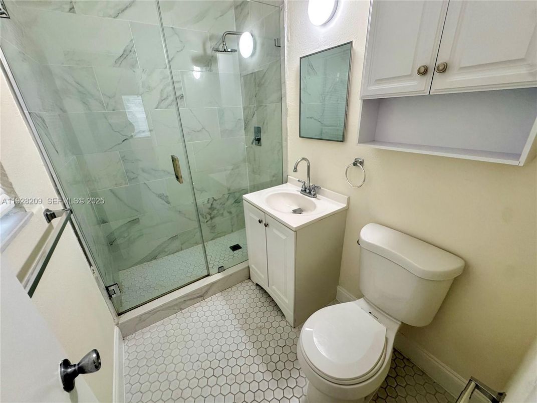 Bathroom, Glass Shower, Interior, Marble Walls