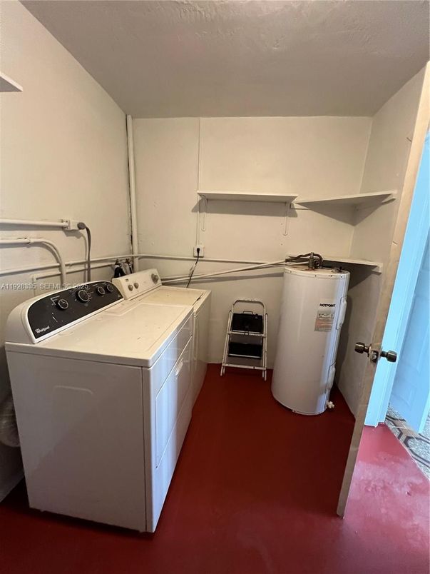 Interior, Washer