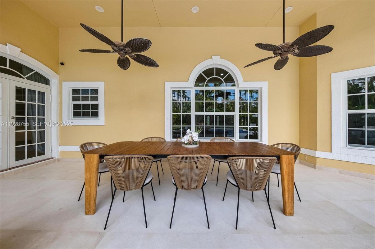 Dining room, Interior