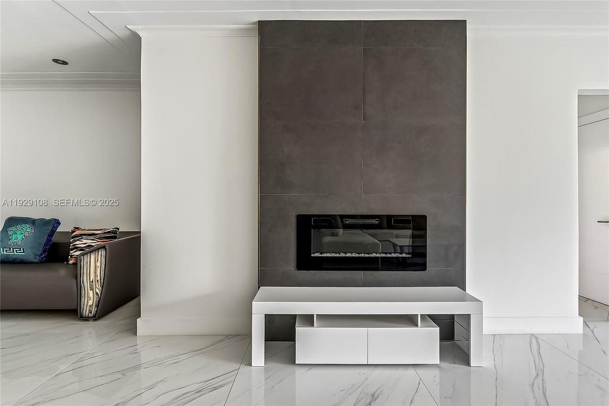 Fireplace, Interior, Marble