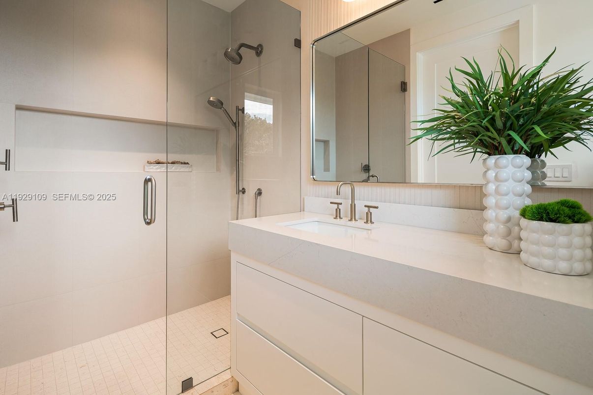 Bathroom, Glass Shower, Interior