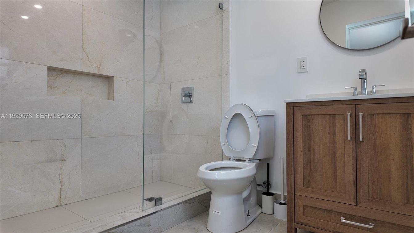 Bathroom, Glass Shower, Interior