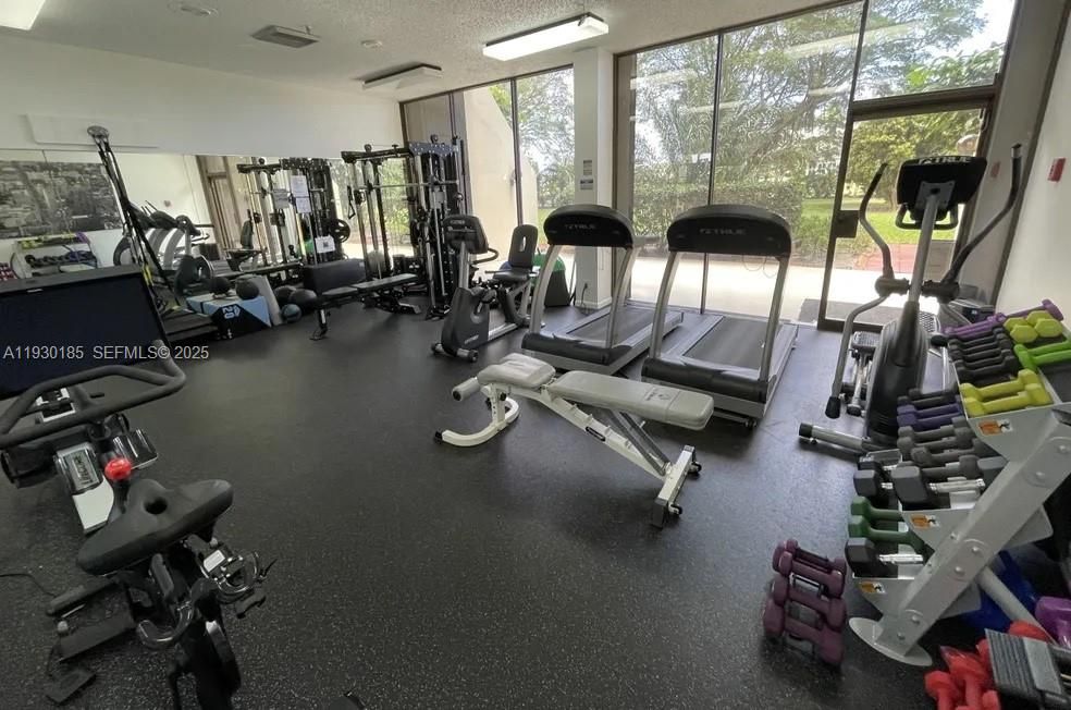 Fitness Equipment, Gym, Interior