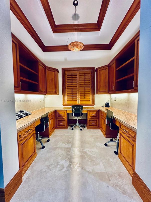 Home Office, Interior, Pendant Lights