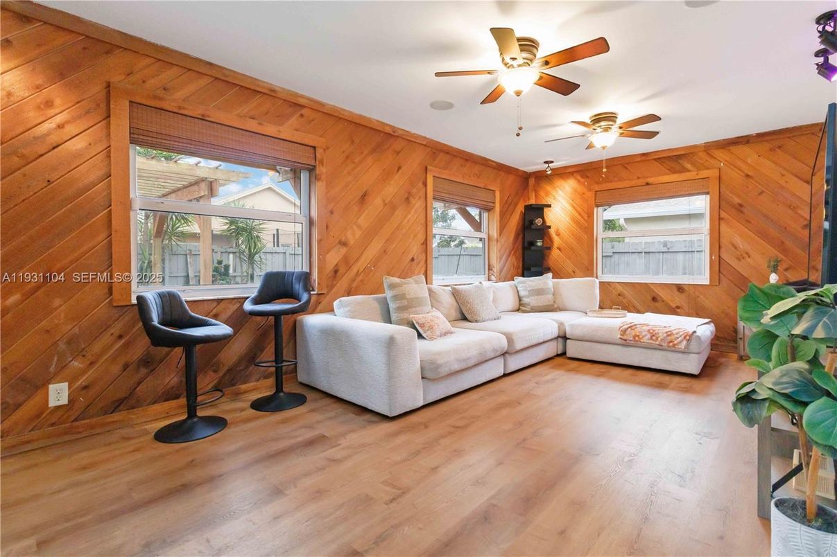 Interior, Living room, Wood Texture Flooring, Wooden Walls