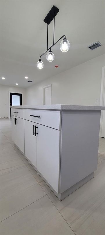 Interior, Kitchen, Pendant Lights, Recessed Lighting