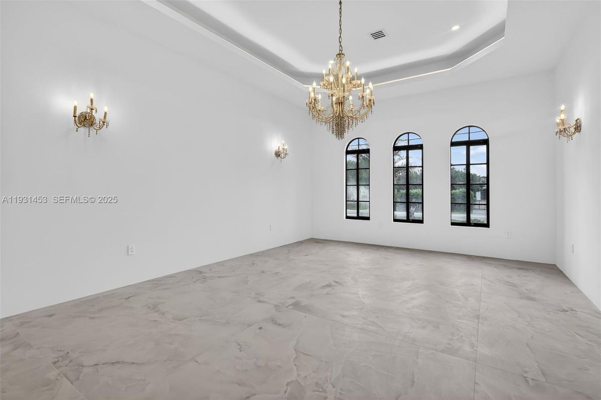 Chandelier, Dining room, Interior, Marble