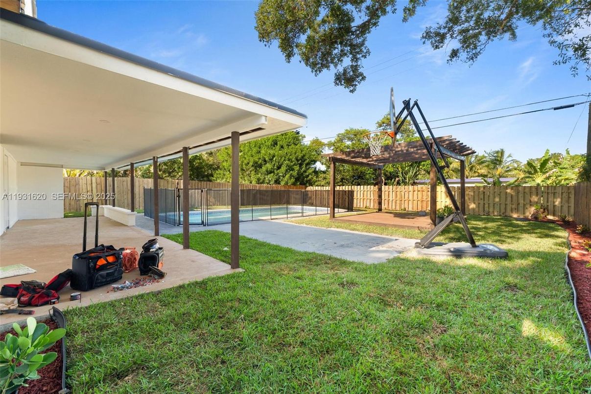 Backyard, Exterior, Playground, Pool