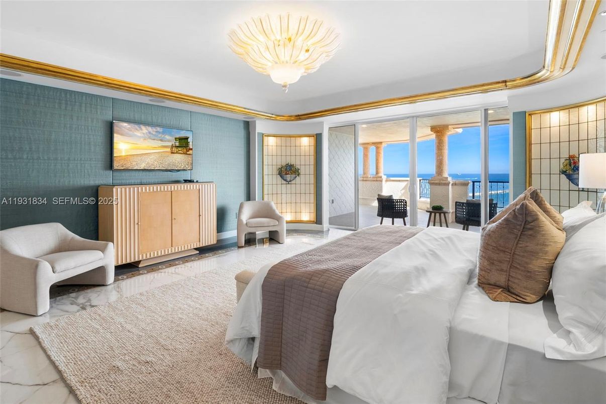 Bedroom, Interior, Marble, Water