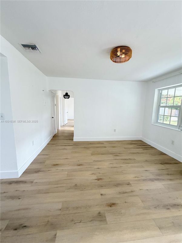Empty room, Interior, Wood Texture Flooring