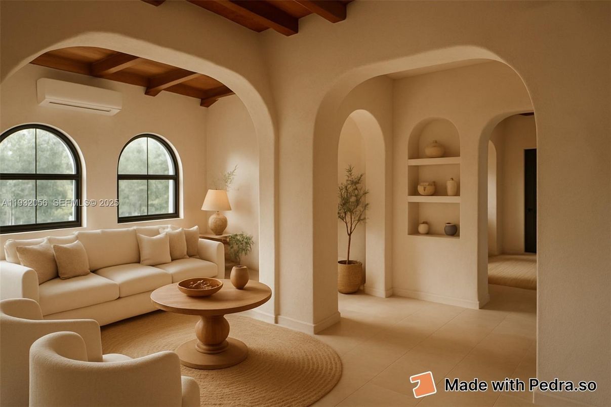 Interior, Living room, Wooden Beams, Wooden Ceilings