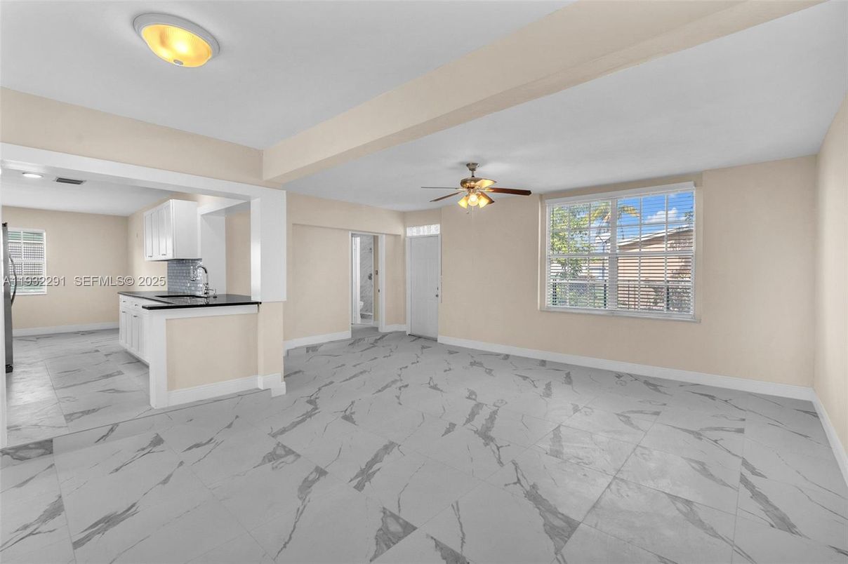 Empty room, Interior, Kitchen, Marble