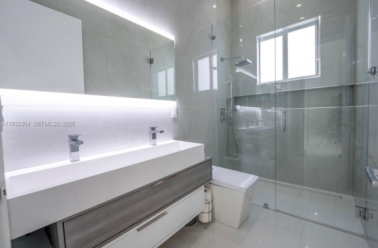 Bathroom, Glass Shower, Interior