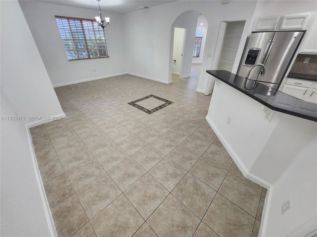 Empty room, Interior, Kitchen