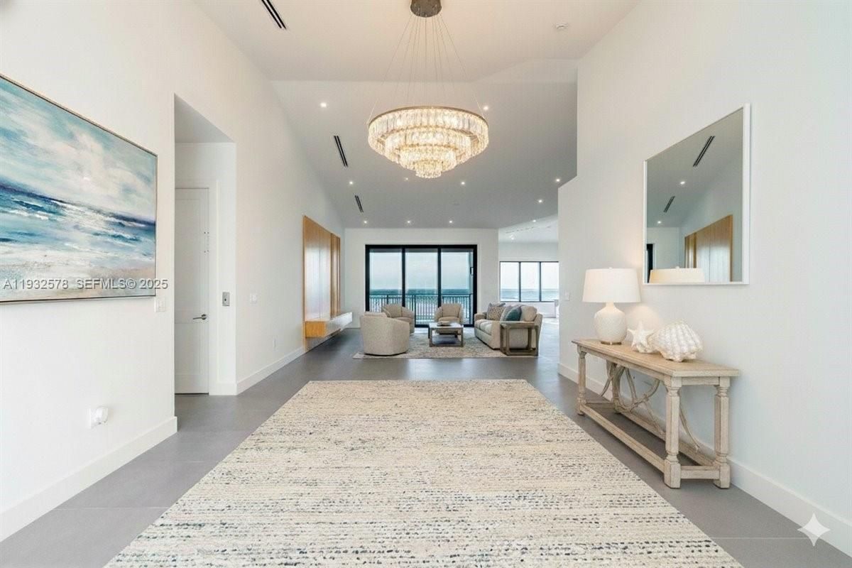 Chandelier, Interior, Living room, Recessed Lighting, Wood Texture Flooring