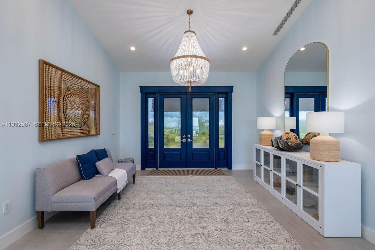 Chandelier, Interior, Recessed Lighting