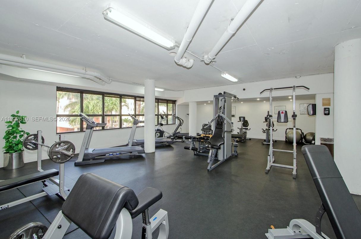 Fitness Equipment, Gym, Interior