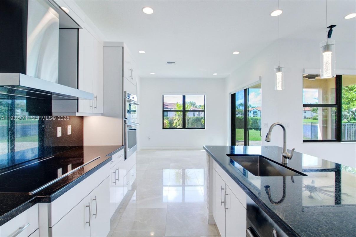 Interior, Kitchen, Pendant Lights, Recessed Lighting