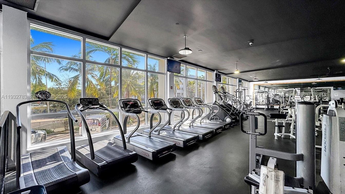 Fitness Equipment, Gym, Interior