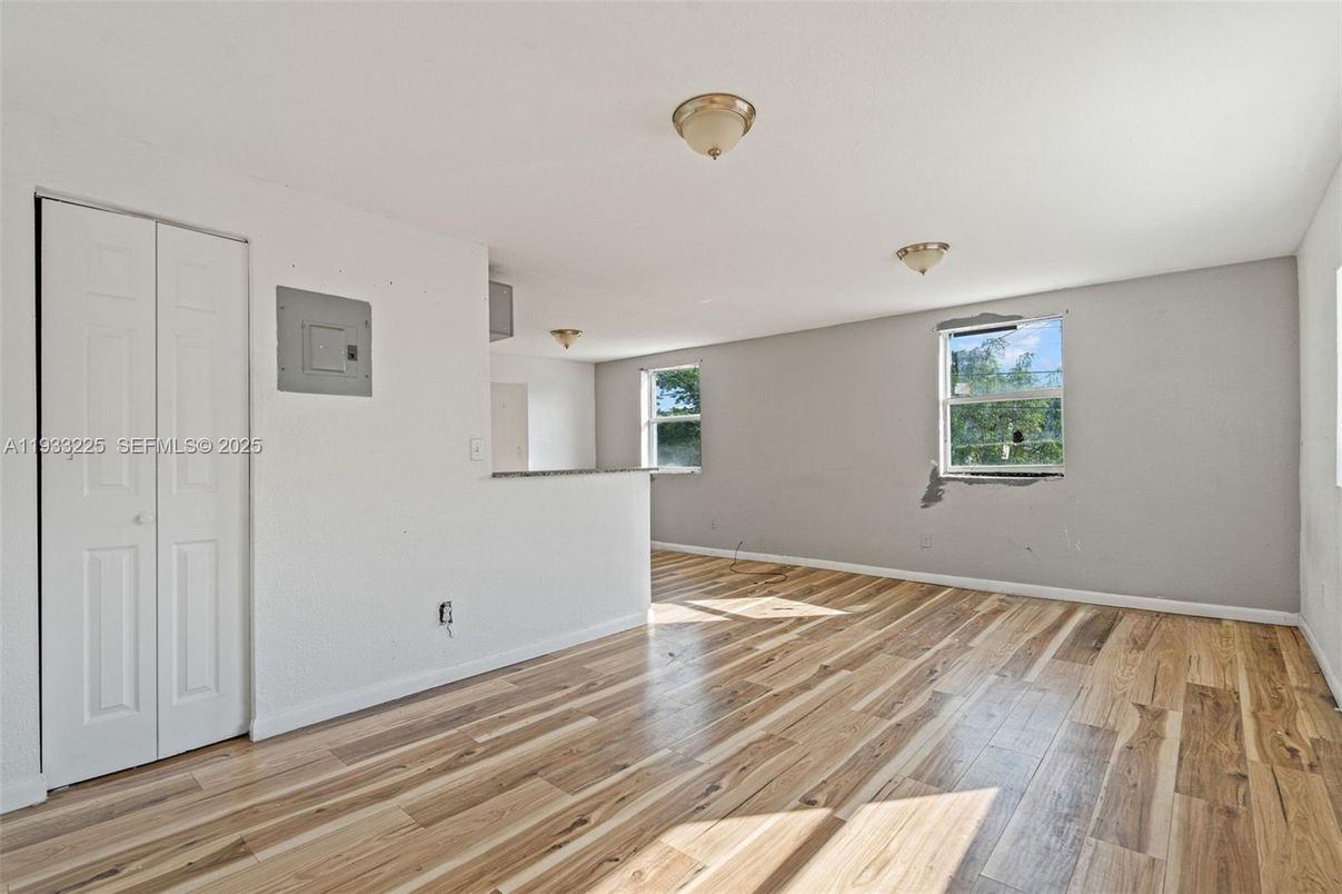 Empty room, Interior, Wood Texture Flooring