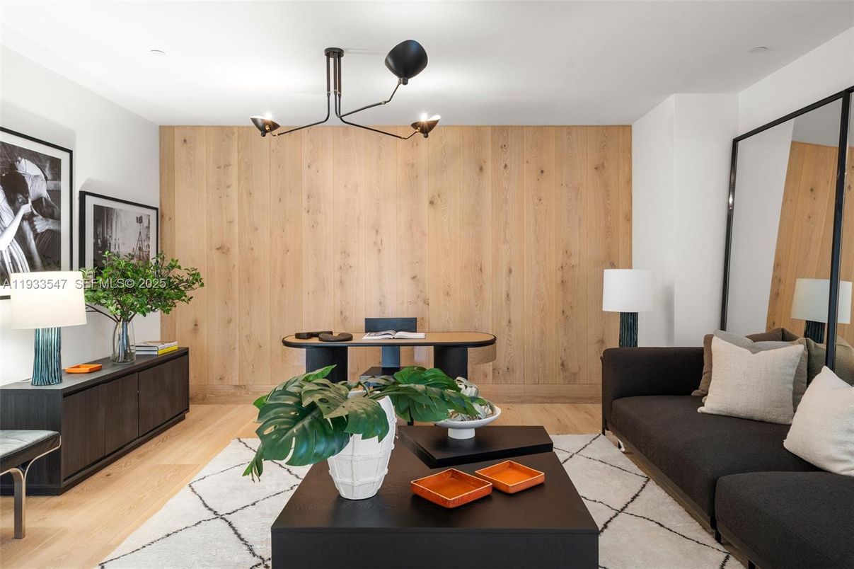 Interior, Living room, Wood Texture Flooring, Wooden Walls