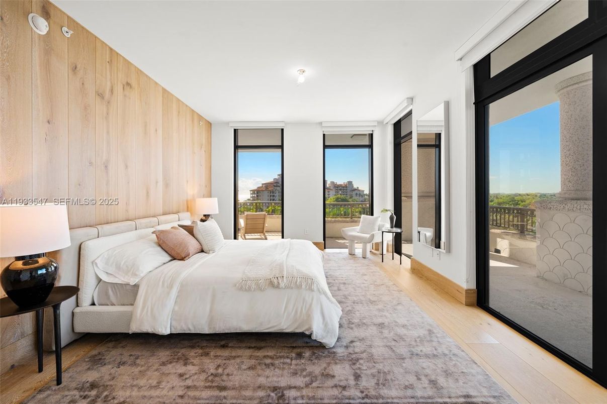 Bedroom, Interior, Wood Texture Flooring, Wooden Walls