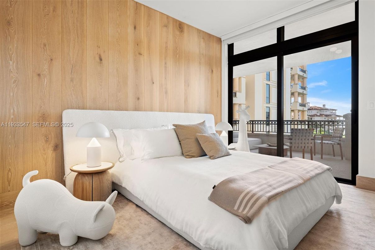 Bedroom, Interior, Wooden Walls