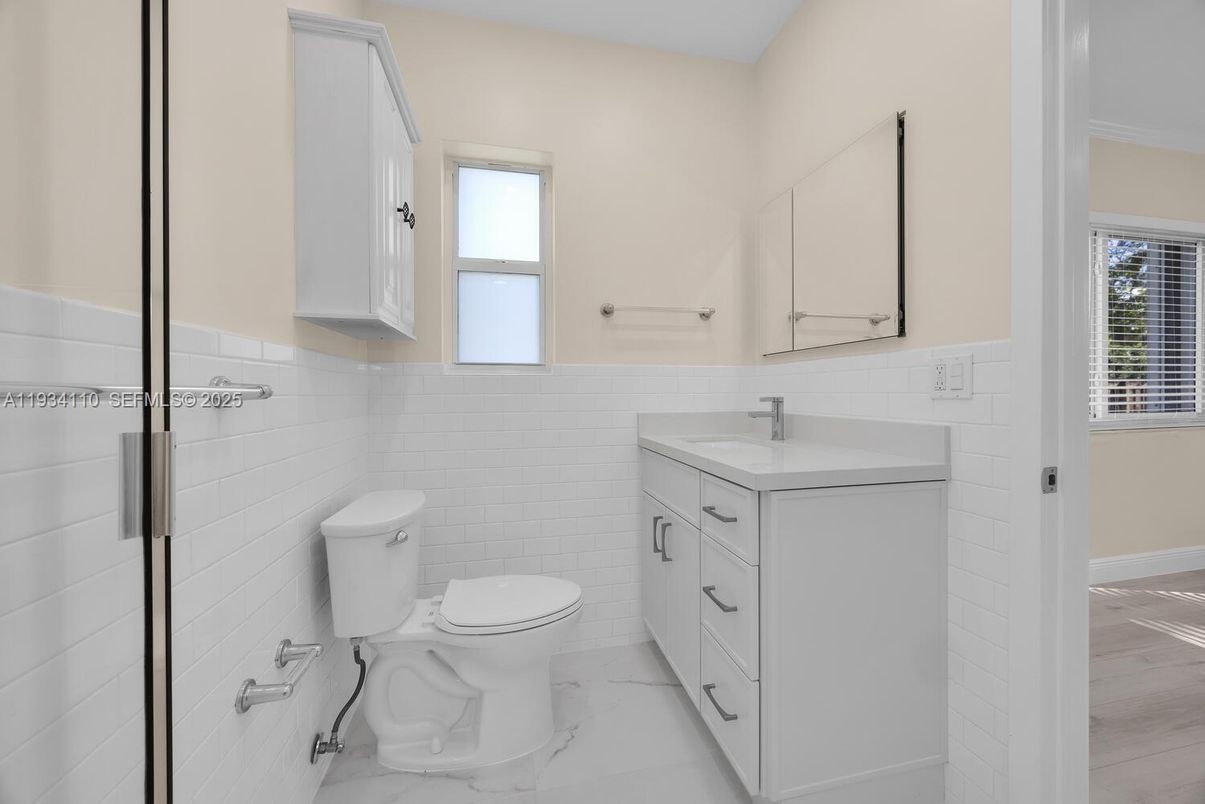 Bathroom, Glass Shower, Interior, Marble