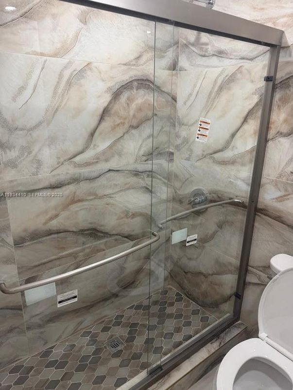 Bathroom, Glass Shower, Interior