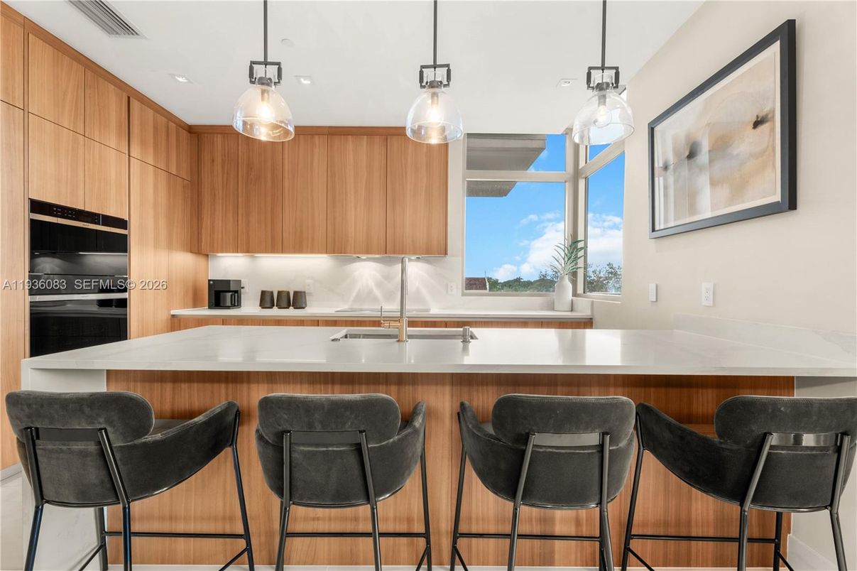 Interior, Kitchen, Pendant Lights, Recessed Lighting