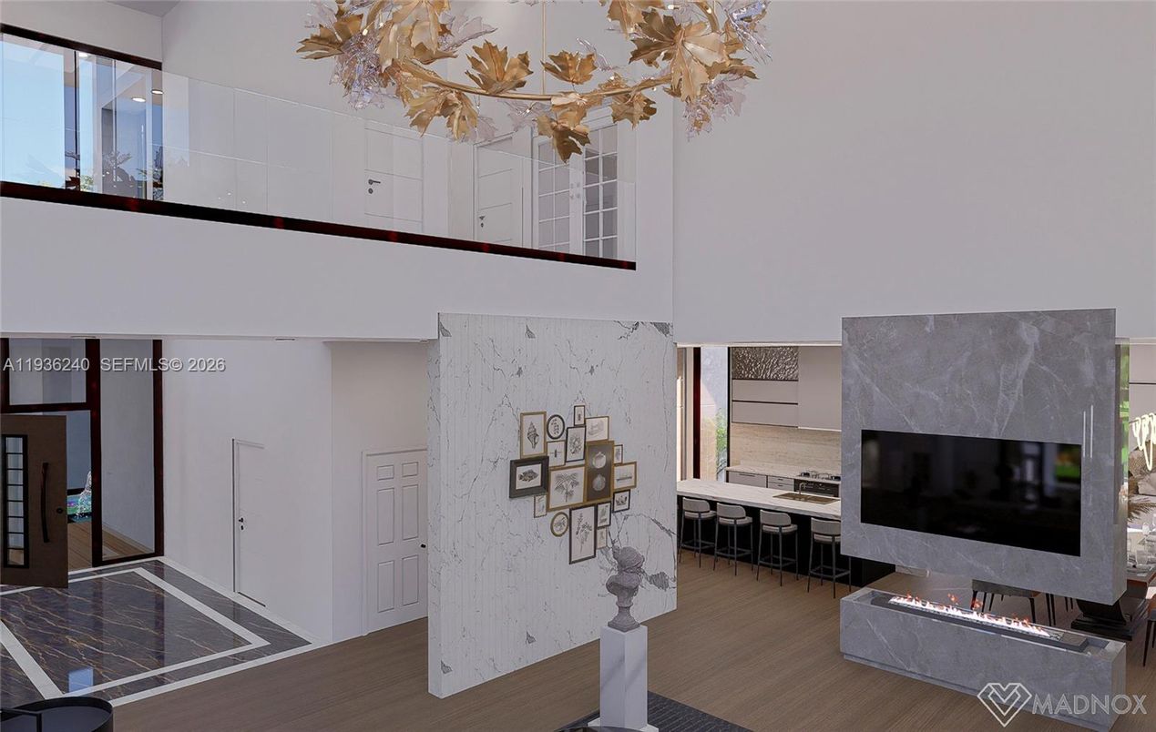 Fireplace, Interior, Wood Texture Flooring