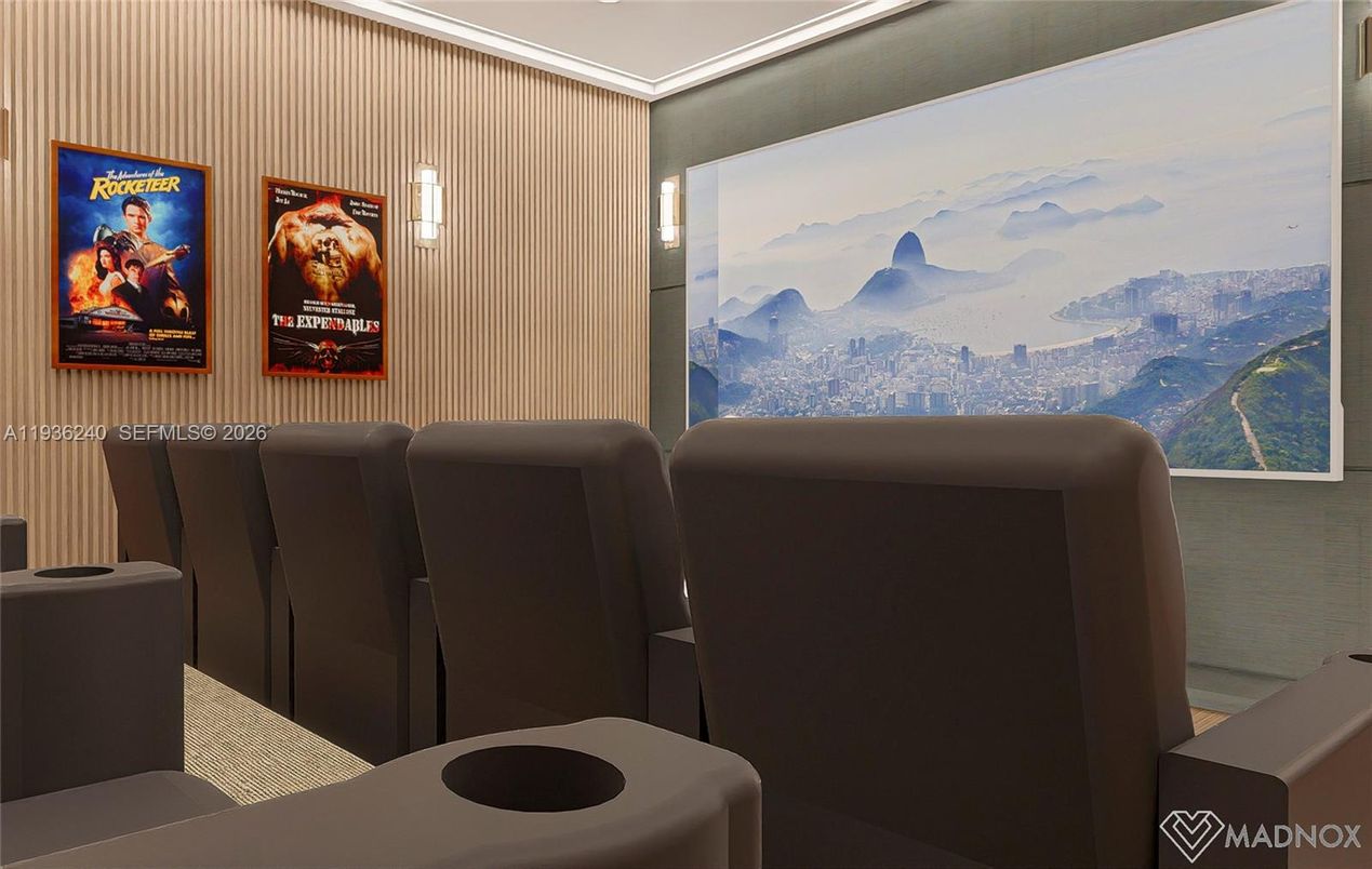 Home Theatre Room, Interior, Pendant Lights, Theatre Room