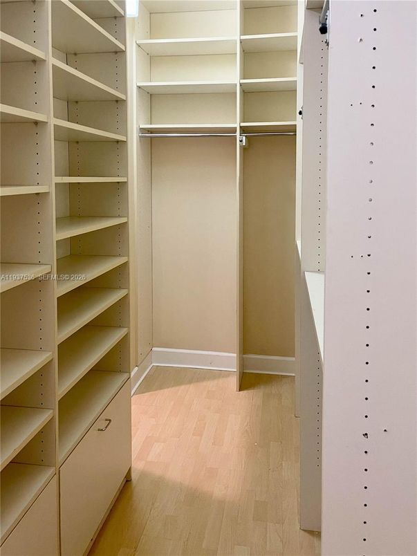 Interior, Walk-in Closets, Wood Texture Flooring