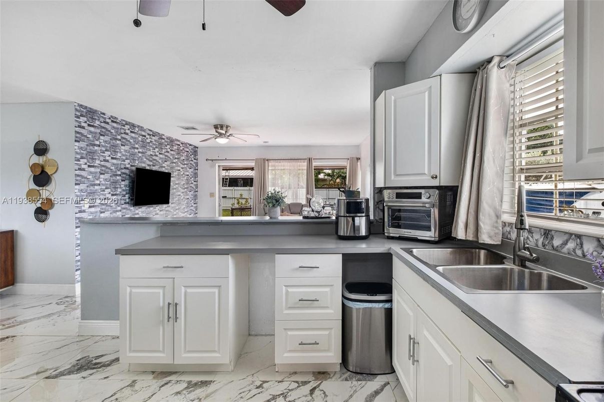 Interior, Kitchen, Marble