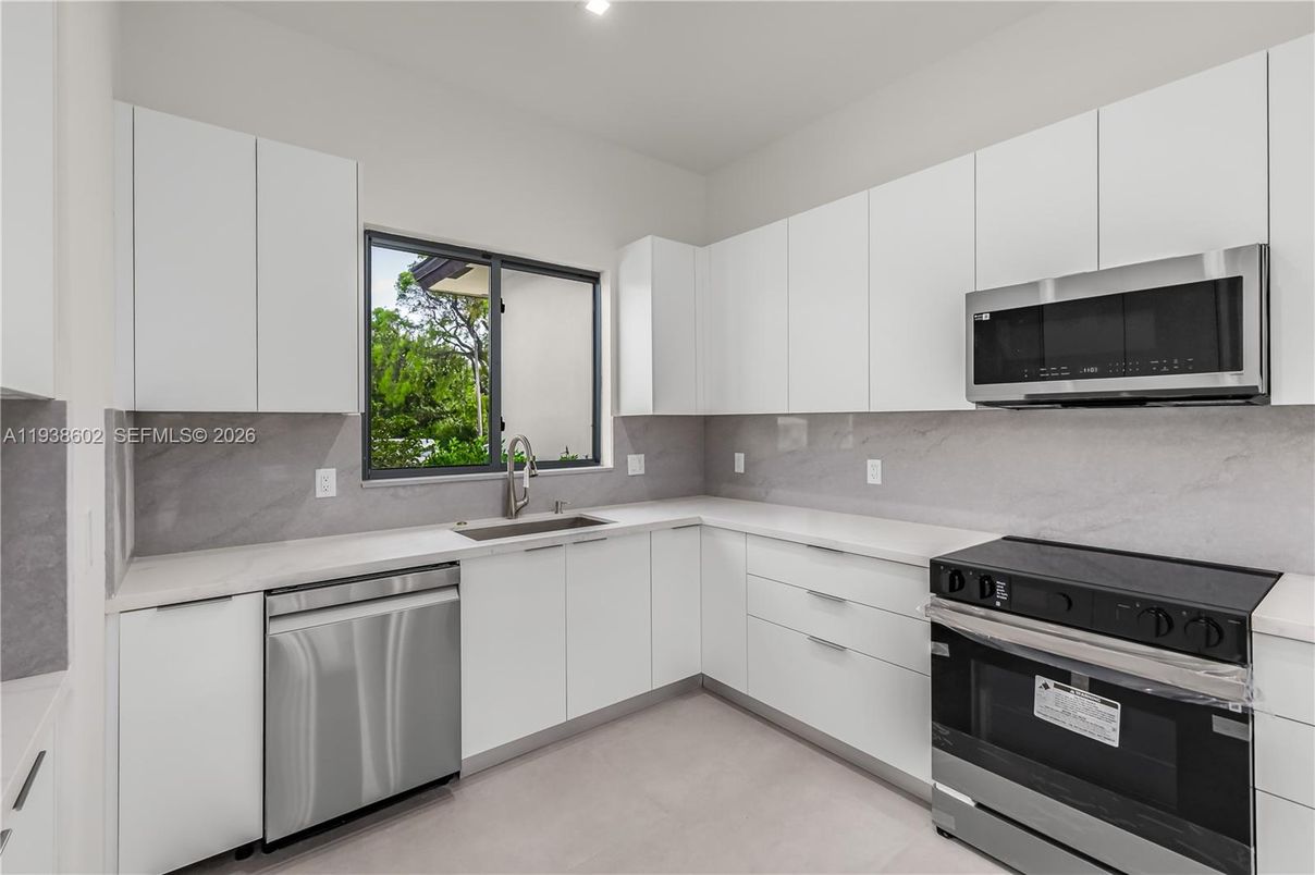 Interior, Kitchen, Recessed Lighting, Stainless Steel Appliances