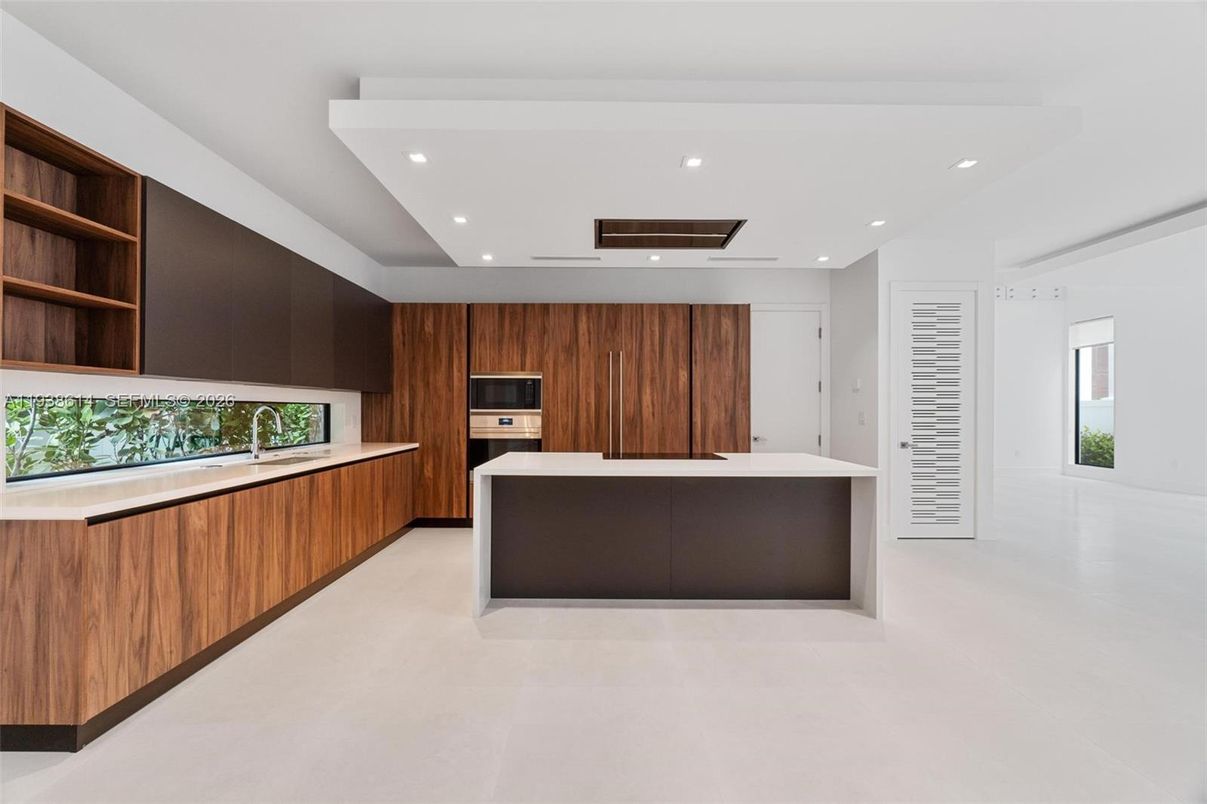 Interior, Kitchen, Recessed Lighting, Stainless Steel Appliances