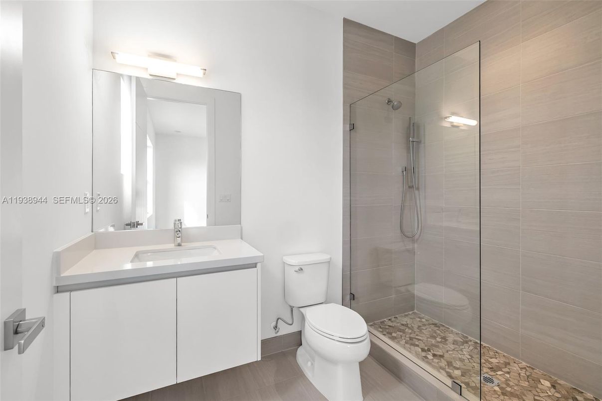 Bathroom, Glass Shower, Interior