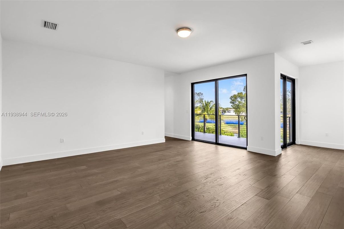 Empty room, Interior, Wood Texture Flooring
