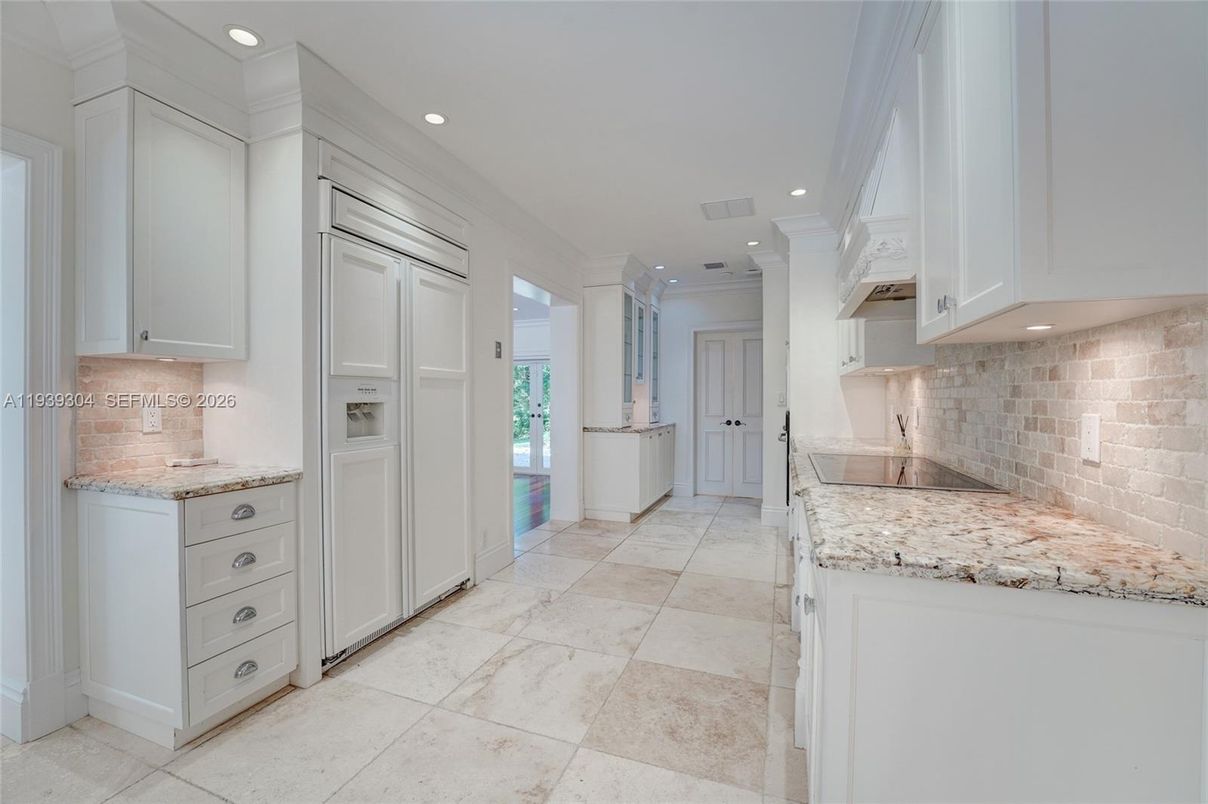 Interior, Recessed Lighting, Stone Walls