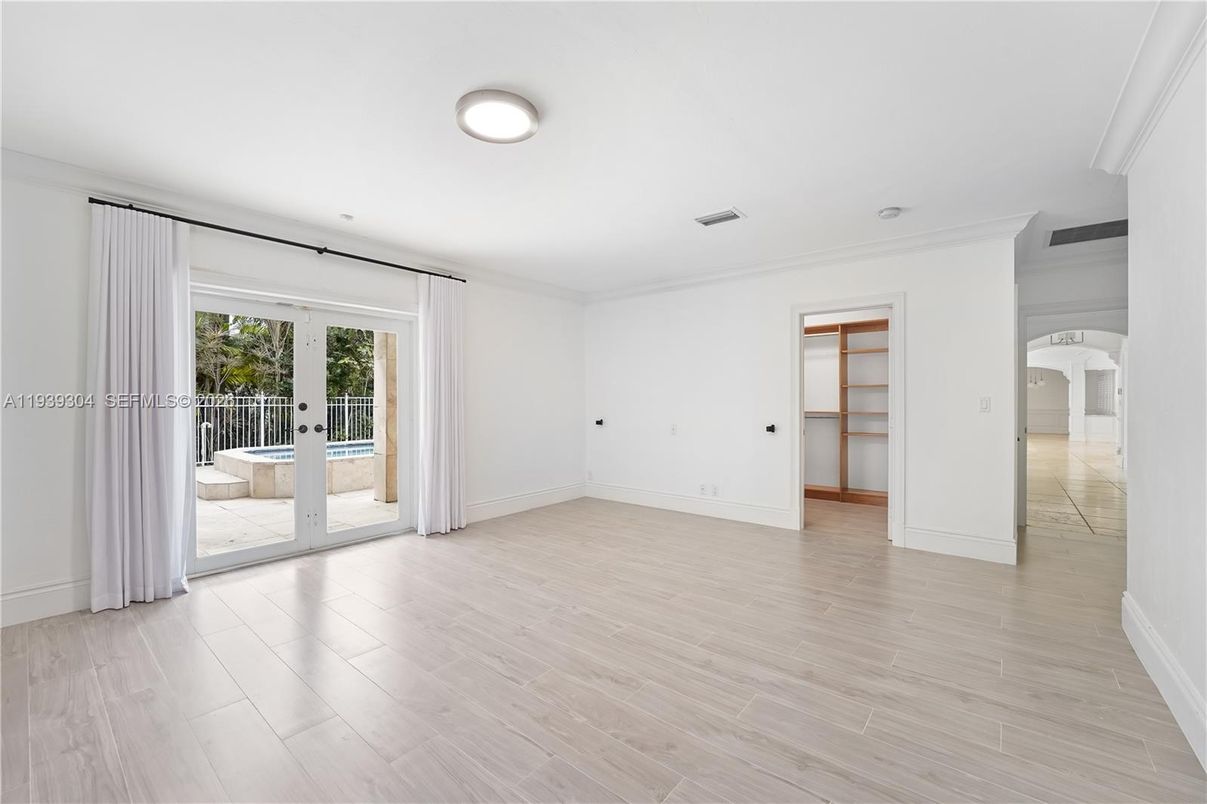 Empty room, Interior, Wood Texture Flooring