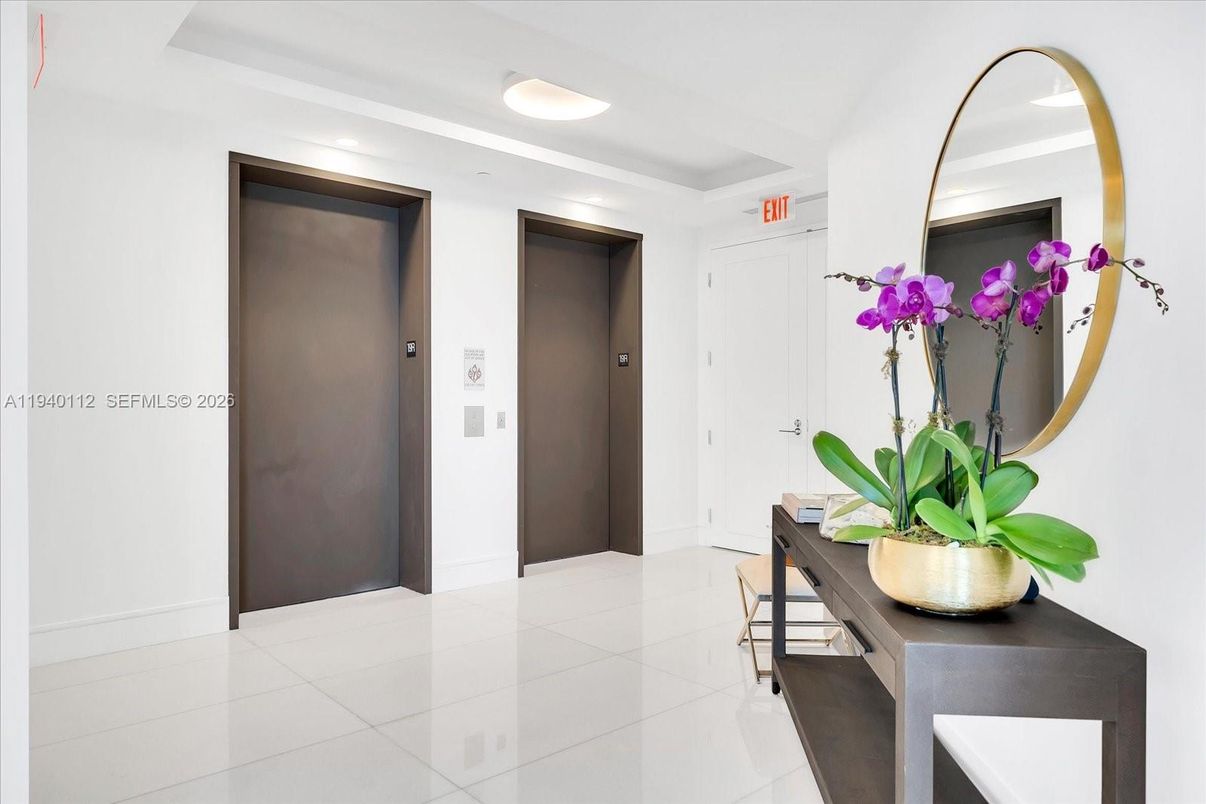 Elevator, Interior, Recessed Lighting