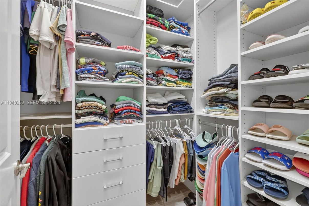 Interior, Walk-in Closets