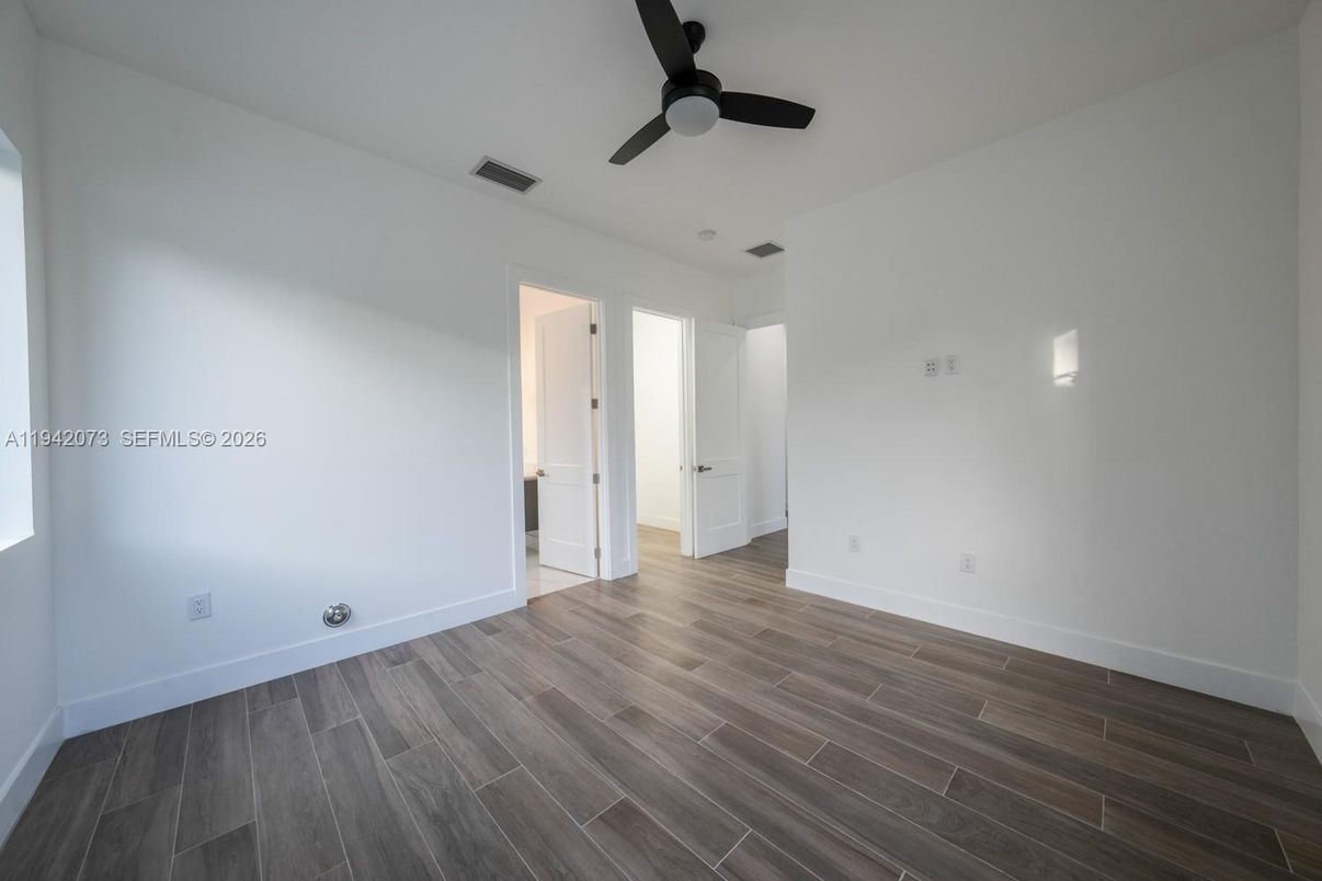 Empty room, Interior, Wood Texture Flooring