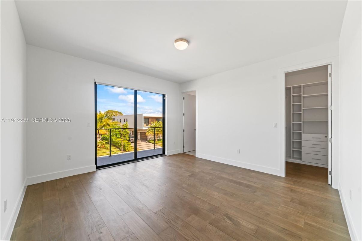 Empty room, Interior, Wood Texture Flooring