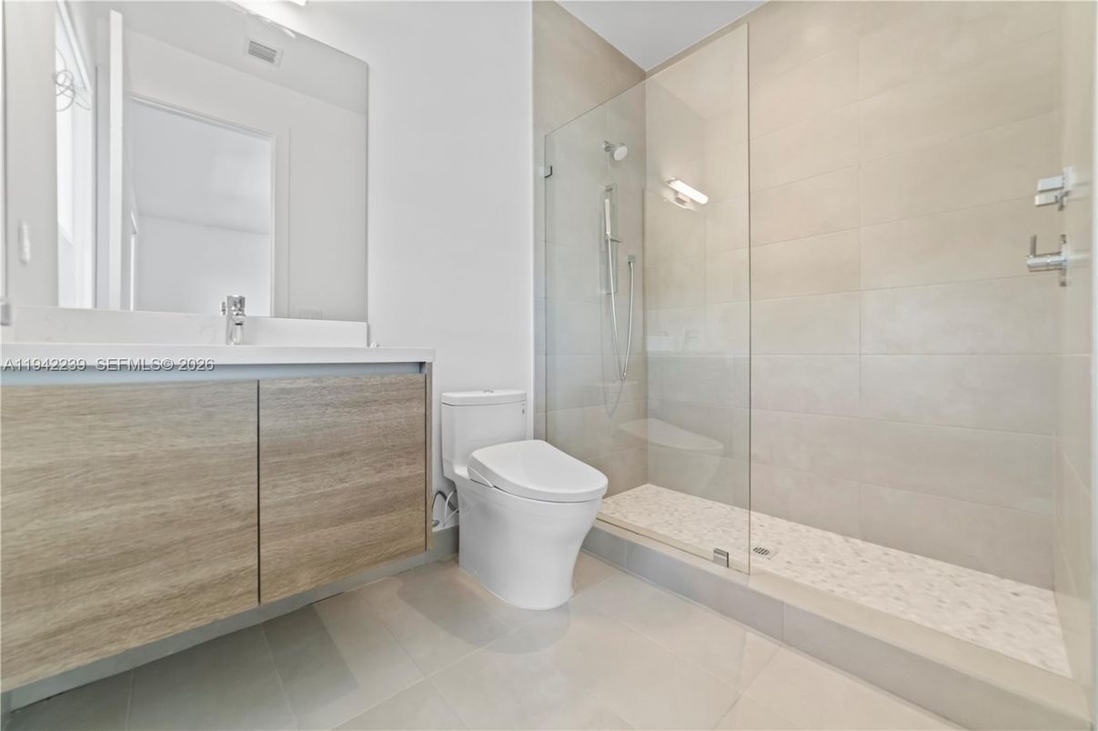 Bathroom, Glass Shower, Interior