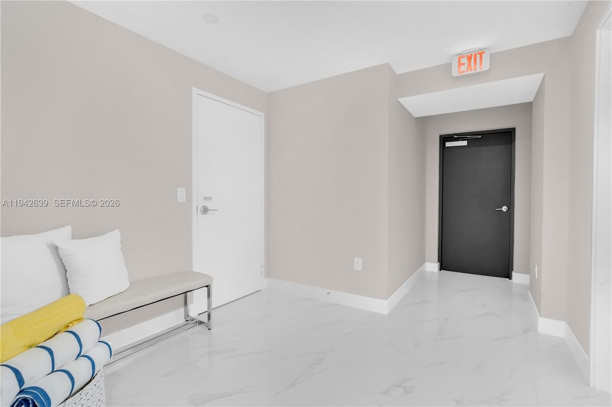 Elevator, Interior, Marble